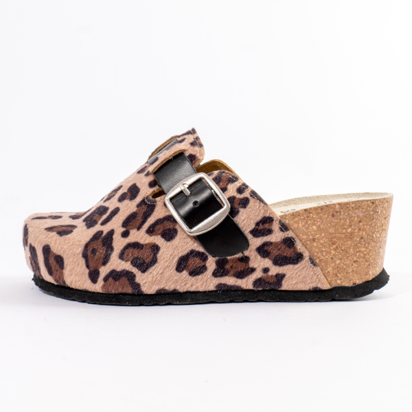 Harmony klompe na visoku potpeticu - Leopard