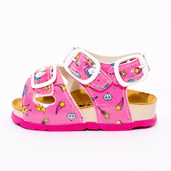 Dečije anatomske sandale 270 - Jednorog Roze