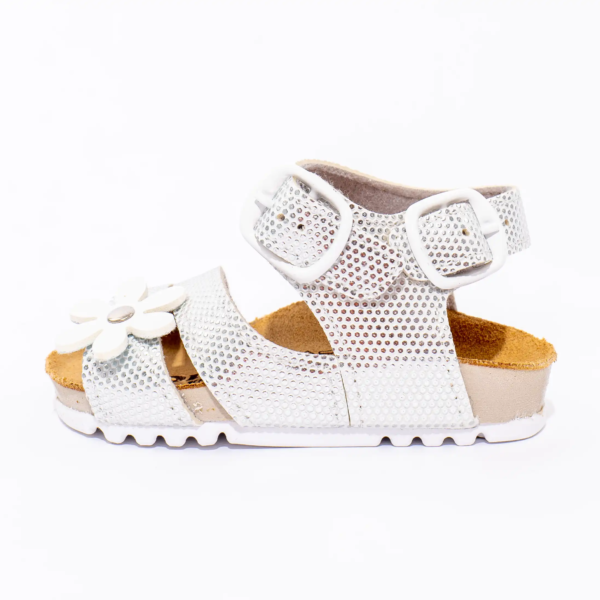 Dečije anatomske sandale 141 - Srebrne