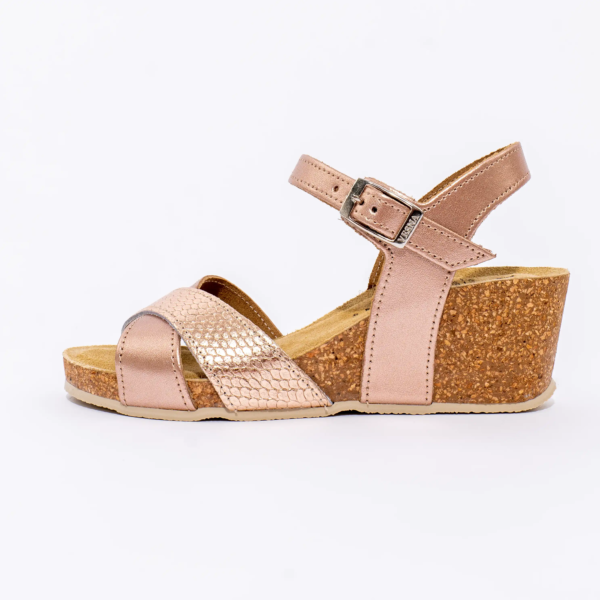 Sofia anatomske sandale - Metal Roze