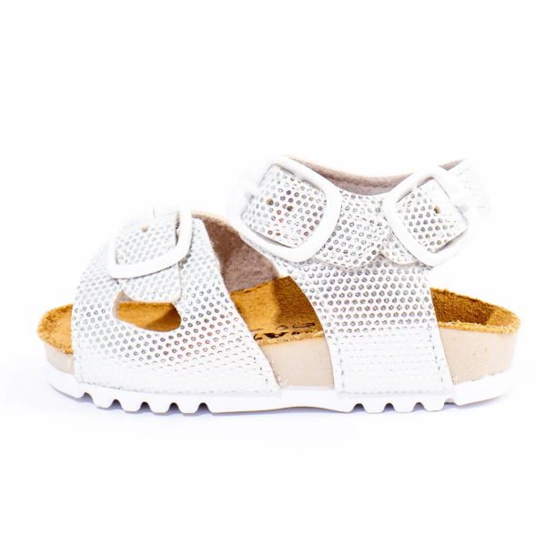 Dečije anatomske sandale 141/3 - Srebrne