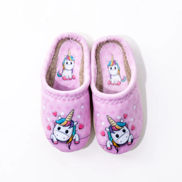 SENA dečije sobne papuče - Roze Jednorog