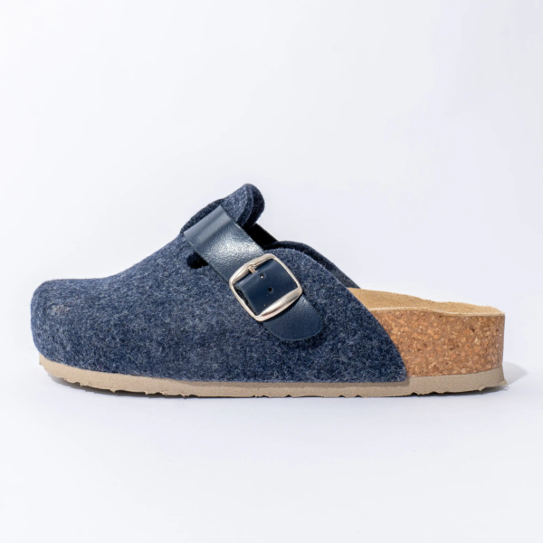 Como ženske sobne klompe - Teget