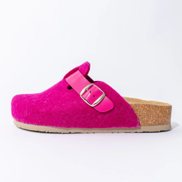 Como ženske sobne klompe - Ciklama