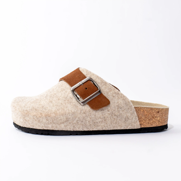 Pelux ženske sobne klompe - Bež Braon