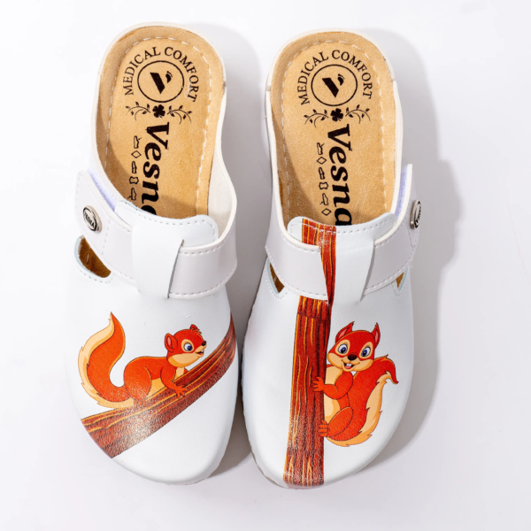 Vera Ženske klompe - Veverica