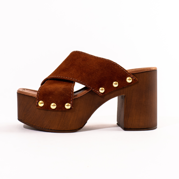 Ženske papuče Lucia - Braon