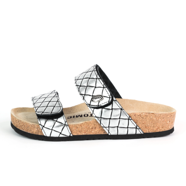 Lamia anatomske papuče - 441 - Srebrna