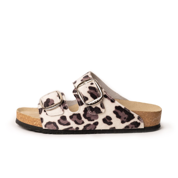 Tara anatomske papuče 410 - Beli Leopard 3