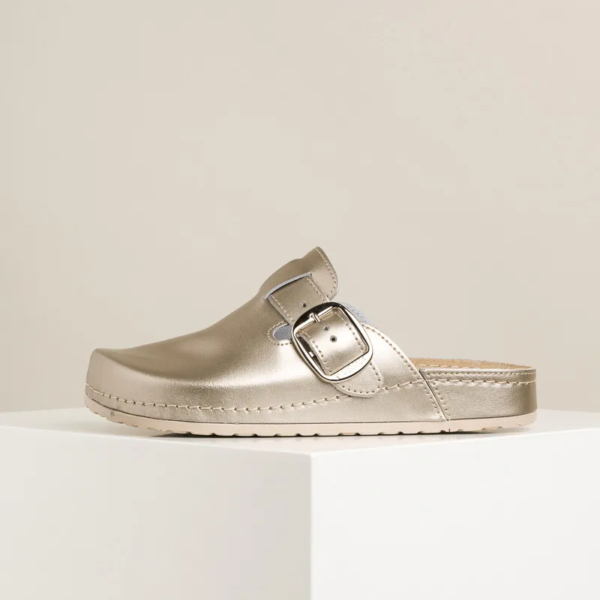 Verona ženske klompe 328 - Zlatne