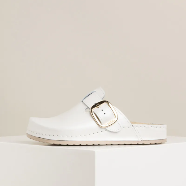 Verona ženske klompe 328 - Bele