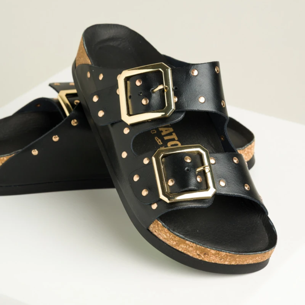 Norra anatomske papuče 462 - Noir Gold