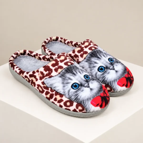 Sena ženske sobne papuče - 175 - Leopard maca