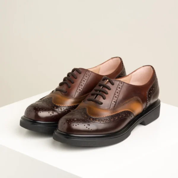 Oxford ženske cipele 58701 - Braon